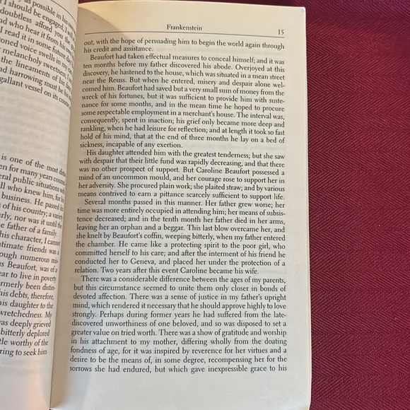Frankenstein book EUC by Mary Shelley - Picture 4 of 4